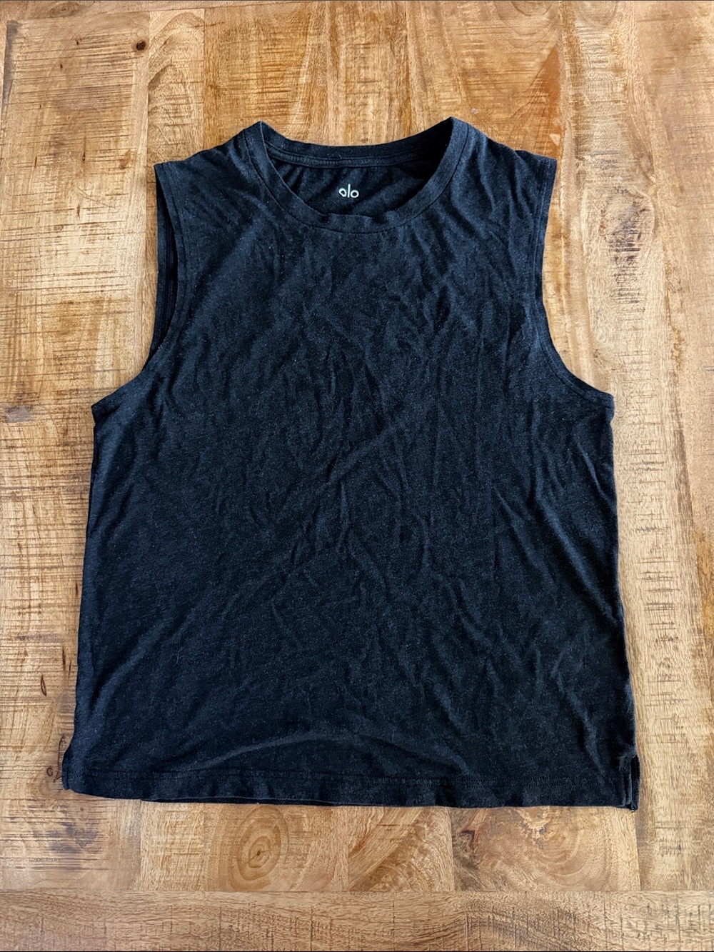 ALO Yoga Black Performance Muscle Tank